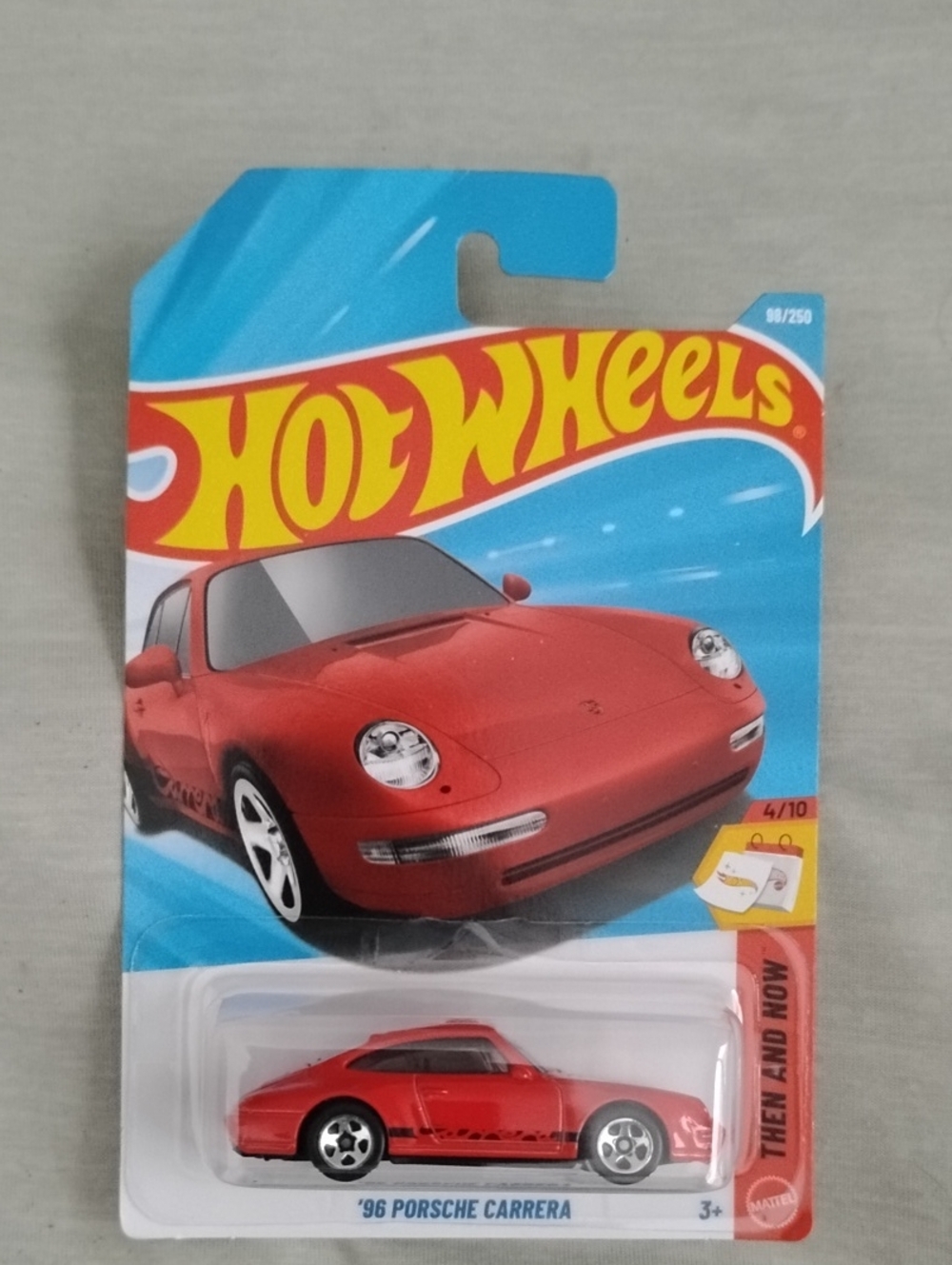 Mattel Hot Wheels Red '96 Porsche Carrera Toy Car